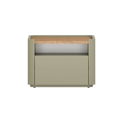 Blackett 50cm W Manufactured Wood Bedside Table