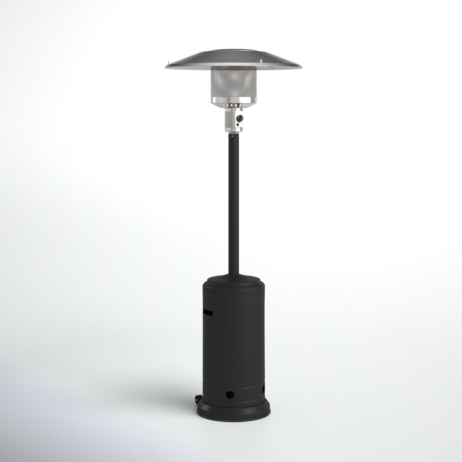 Lorcan 46,000 BTU Standing Patio Heater, Black
