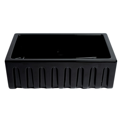 29.88'' L Single Bowl Fireclay Kitchen Sink