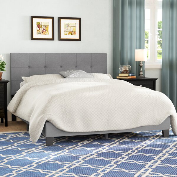 Winston Porter Carlester Upholstered Bed & Reviews 