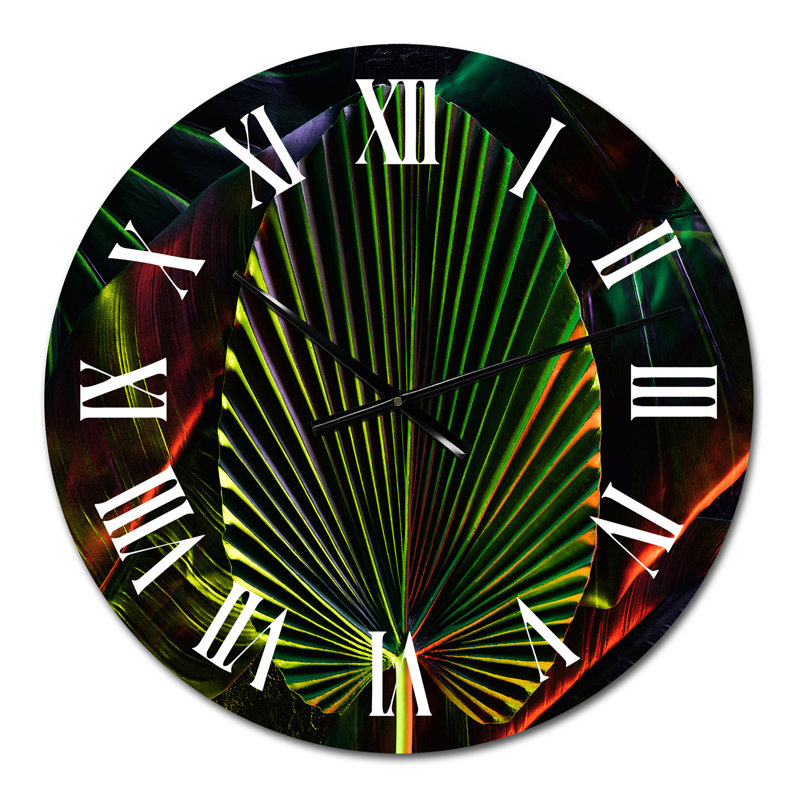 Horloge murale tropicale, Petit