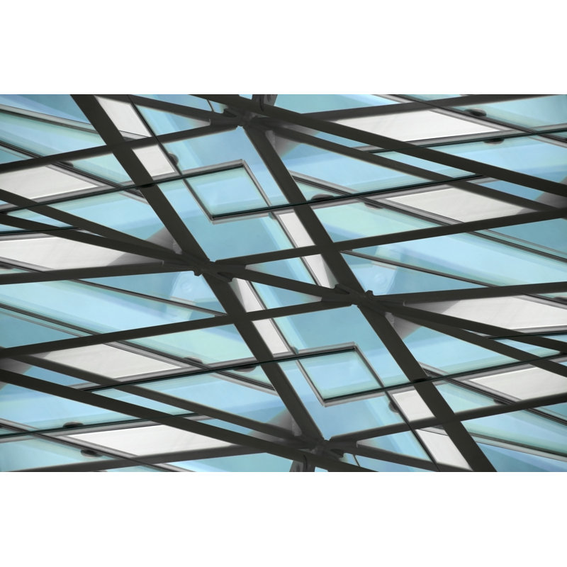 Modular Glass Roof by Goettingen - Wrapped Canvas Print, 30cm H x 46cm W