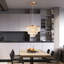 1 - Light Crystal LED Chandelier