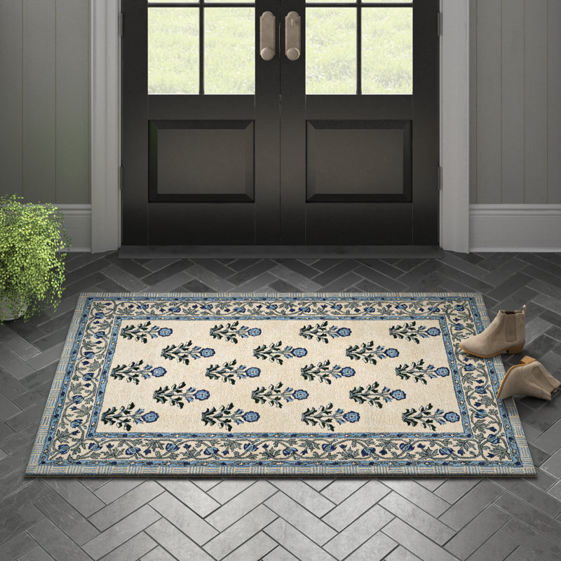 Alice Oriental Hand Tufted Wool Area Rug | Wayfair