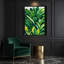 "Watercolor Botanical 58", art mural sur toile verte-545666868