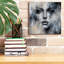 «Face Abstract 2» par Rey Klimt, art mural sur toile-346444326