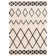 Jaydon Comfort Shag Cream/Black Rug