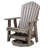 Weatherwood Polywood Adirondack Swivel Glider-646412667