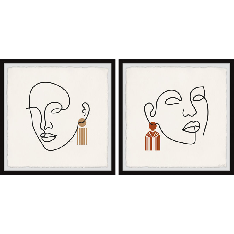 The Whispering Forces by Marmont Hill - 2 Piece Single Picture Frame Print Set