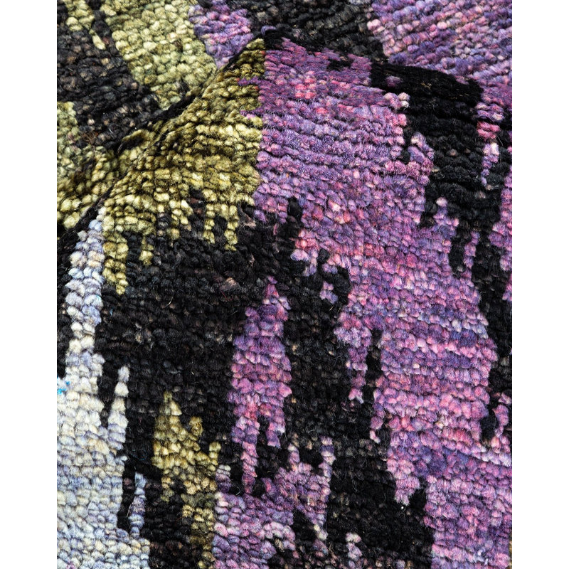 Contemporary One-of-a-Kind 7' 10" X 14' 5" Hand Knotted Area Rug