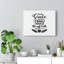 For By Grace Ephesians 2:8-9 - Wrapped Canvas Print-1586340531