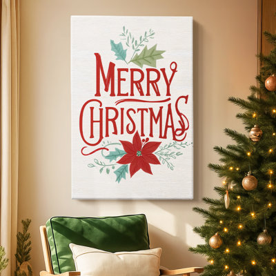 Eve of Ruby Snow-Premium Gallery Wrapped Canvas