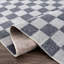 Tapis bleu en polyester tissé à la machine Brunetti-1591500930