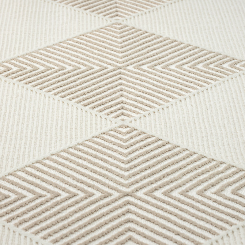 Vedhanth Checkered Rug, Rectangle 2' x 3'