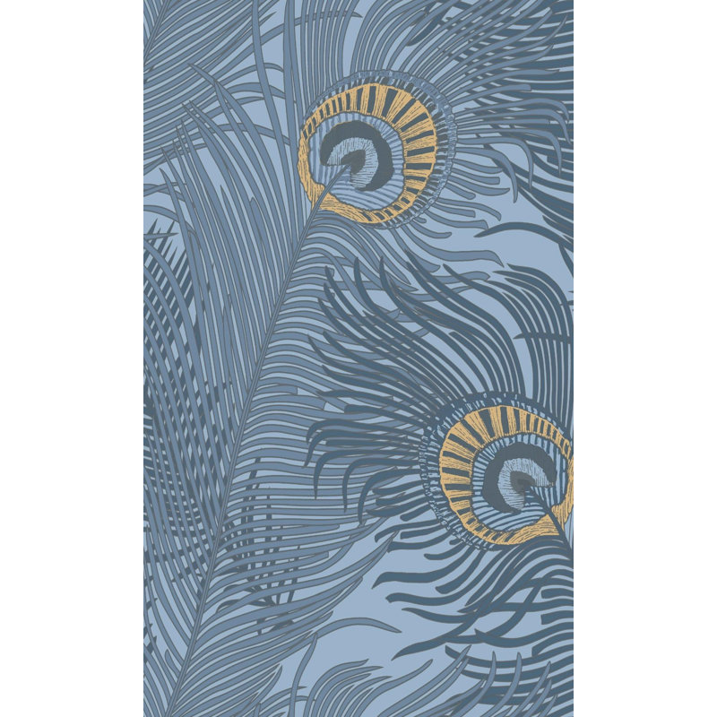 Abstract Roll, Descartes Blue