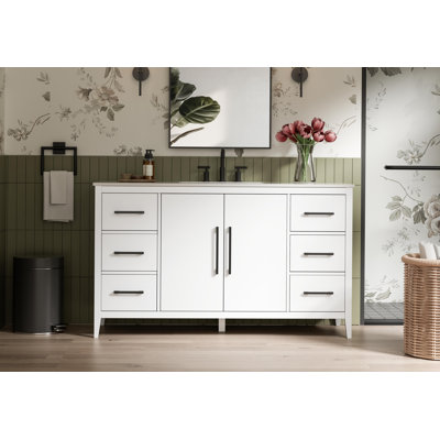 Meuble-lavabo simple 60 po