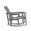 Ensemble bistro avec chaise berçante d'extérieur 3 pièces Killona-88127020