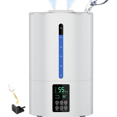 CG INTERNATIONAL TRADING 1.59 gal. Cool Mist Ultrasonic Tabletop Humidifier with Adjustable Humidistat for 500 cu. ft.