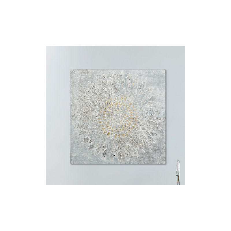 Elegant Mandala - No Frame Square Painting on Canvas