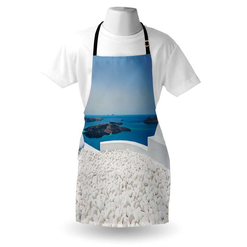 No Pattern Bib Apron