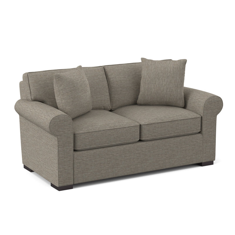 Eva-Grace Upholstered 66'' Loveseat, Thrillist Parchment Sustain®