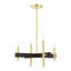 Lustre linéaire moderne à 4 lumières Azan-358490943