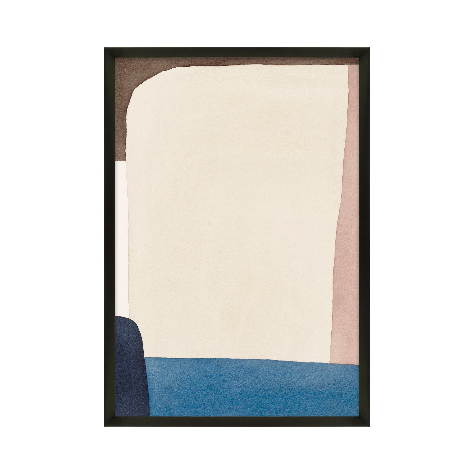 Distant Sand by Julia Balfour, 21" W x 30" H, Black