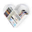 Bibliothèque flottante Highman H 29 "x l 35"