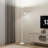 Modern Simple Floor Lamp With Remote Control White
