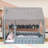 Wooden Floor Bed with Chimney Design, Enchanting Tent, Shelves and Lights-793288668-793288670