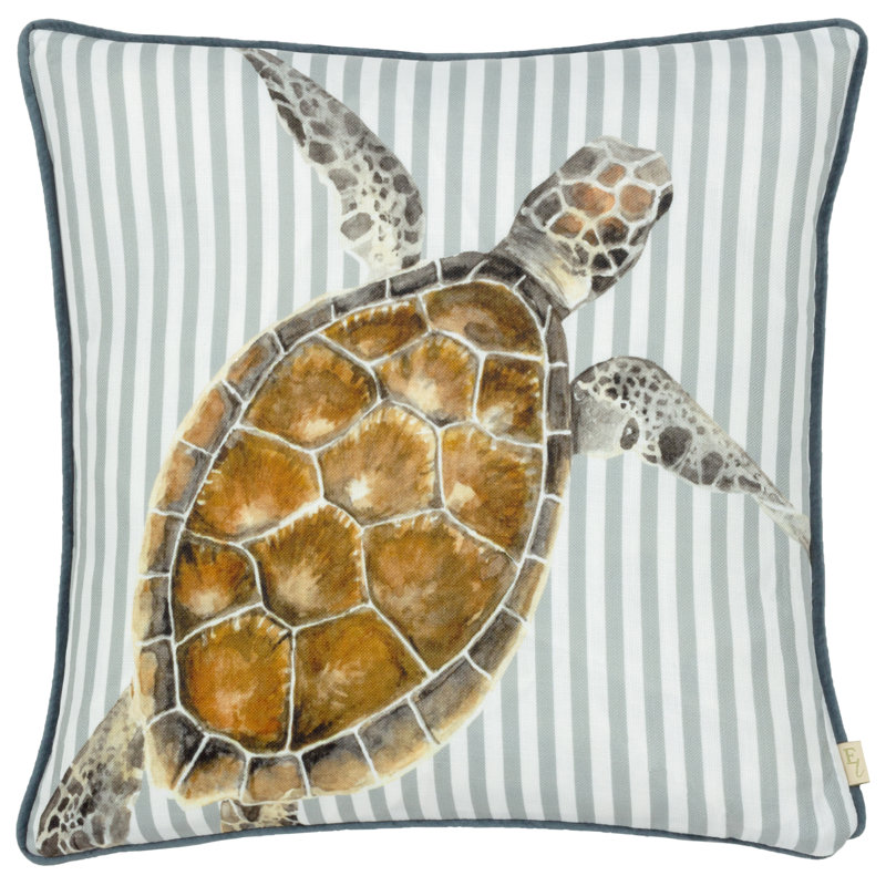 Striped Square Throw Cushion