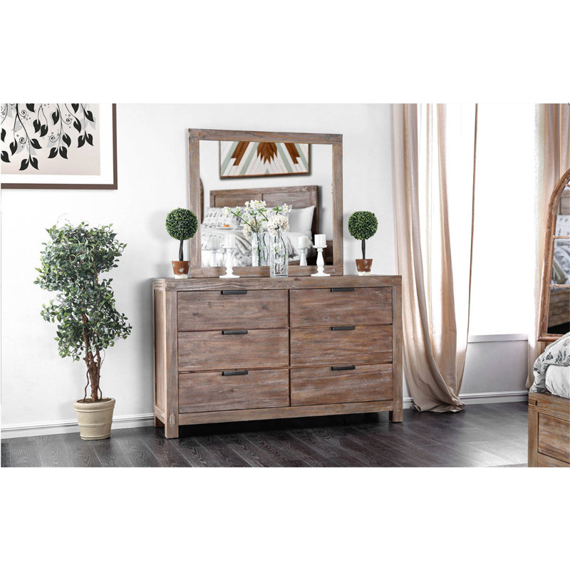 Commode double 6 tiroirs Benally