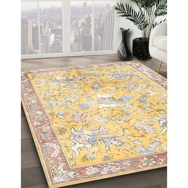 Oriental Indoor Rug, Square 7'