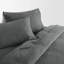 100% Linen Solid Colour Sheet Set-74365772-74365771