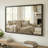 Wood Framed Mirror with Safety Backing Ideal for Bathroom / Vanity Mirror Ellis Collection-461758312-461758305