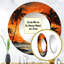 Décoration murale Tangerine Twilight Tropical Tranquility Sunset - Palmiers et palmiers-1803184234