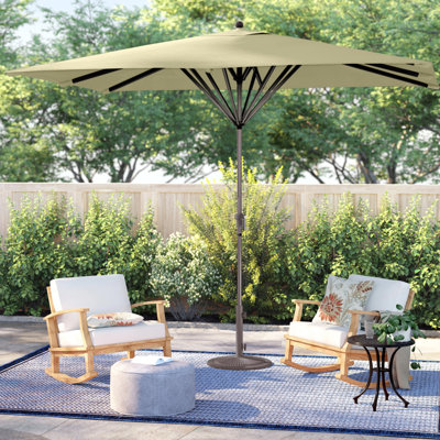 8x11 rectangular patio umbrella Treasure Garden 8 x 10 ft For your large oval and rectangular tables Gaberielle 132'' x 96'' Rectangular