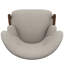 Fauteuil à oreilles beige-1573828098