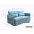 Versatile Modern Sofa Bed With Side Pockets And Adjustable Backrest For Home