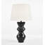 Lampe de table noire 28 po Anslea
