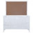 Aakas 10-drawer Dresser and Mirror White