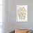 'Gold Branches' by Cat Coquillette - Floater Frame Painting Print on Canvas-1311594821-1311594820
