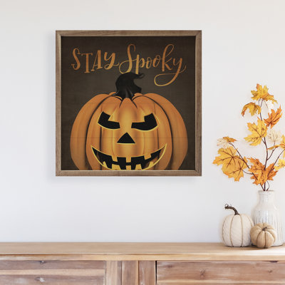 Stay Spooky - citrouille rétro