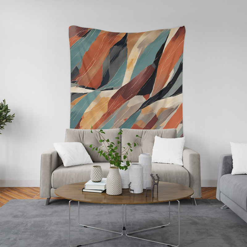 Tapisserie murale, H 88 po x l 104 po