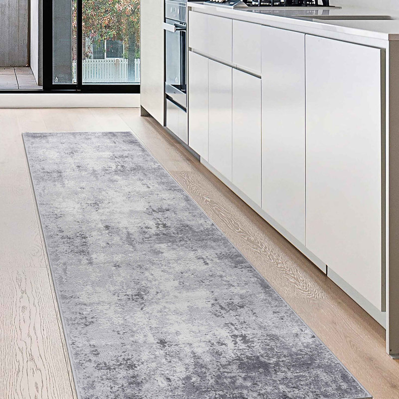 Collection Abstract Runner Rug, Runner 2'2" x 8'