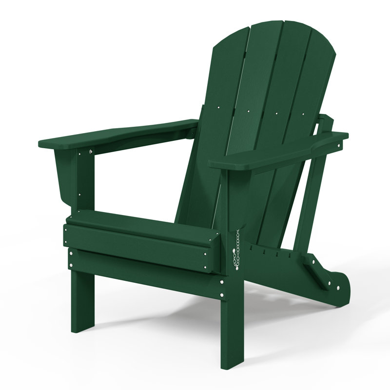 Chaise Adirondack pliante Vinnie, Vert foncé