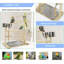 Gymnase en bois 15,3 po pour table