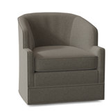 Manning 29" Wide Swivel Barrel Chair