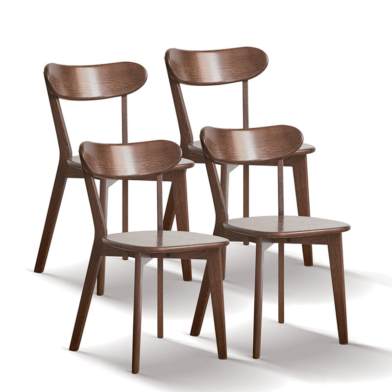 Liekele 16.54'' H Solid Wood Side Chair