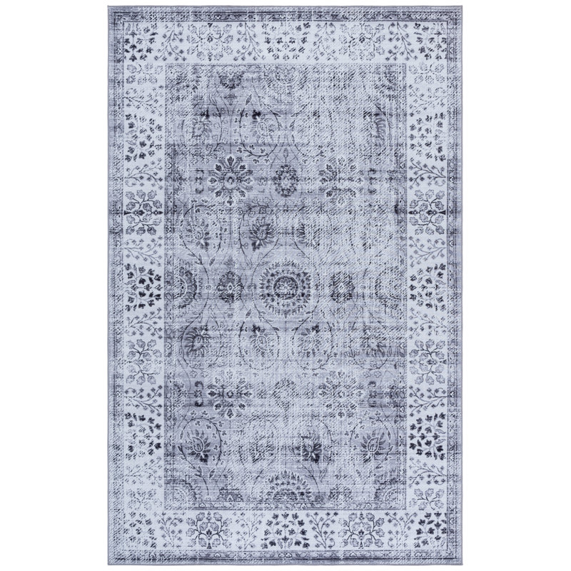 Tucson 204 M/W S/R Performance Machine Washable Oriental Rug, Rectangle 3' x 5'